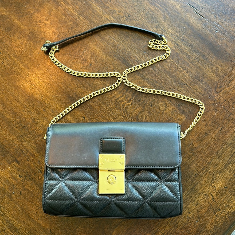 Ted Baker Quilted Leather Crossbody Bag